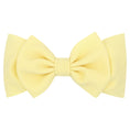Load image into Gallery viewer, Solid Textured Nylon Headband Bow
