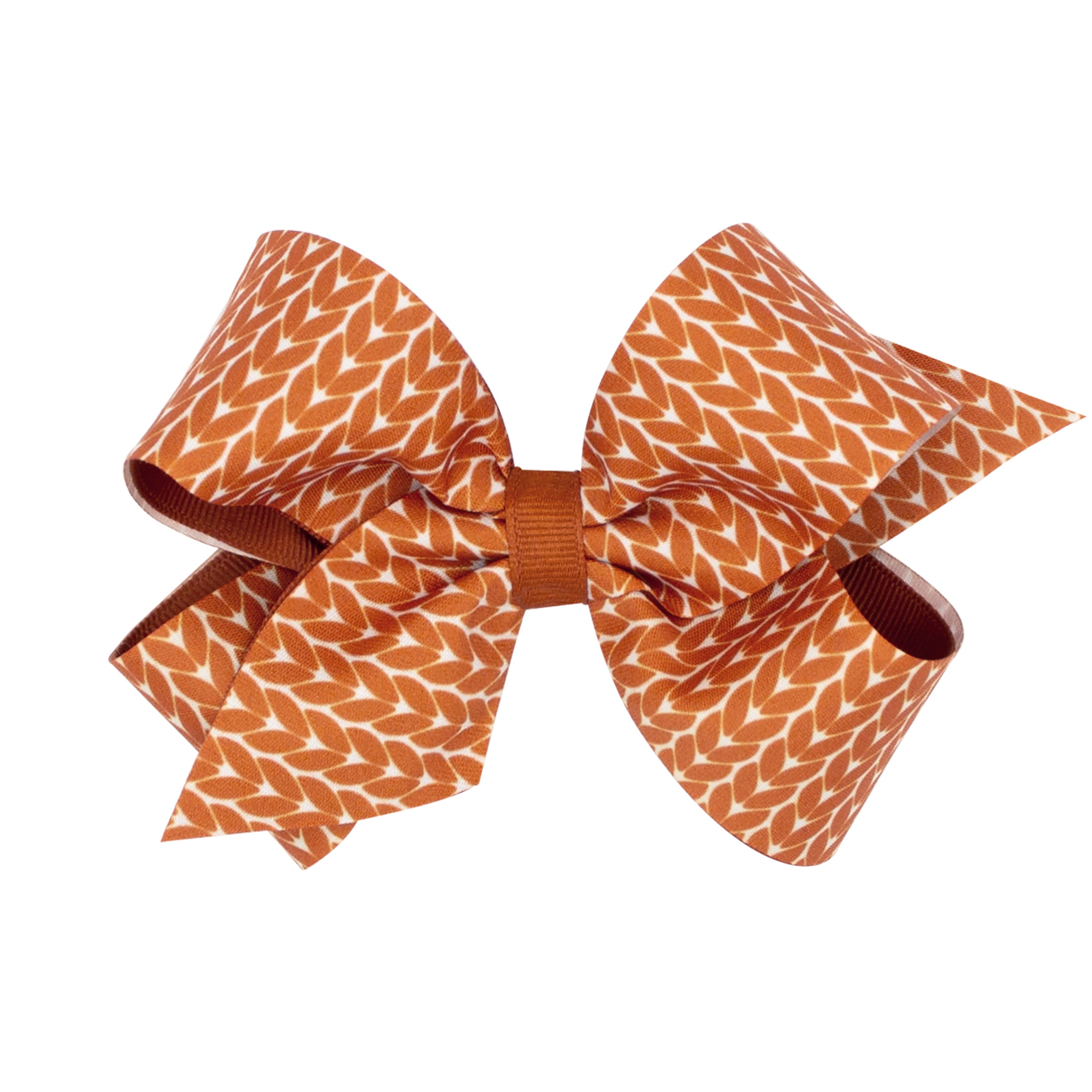 Fall Pattern Overlay Bow - King