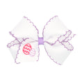 Load image into Gallery viewer, Moonstitch Embroidered Easter Bow - King
