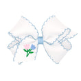 Load image into Gallery viewer, Moonstitch Embroidered Easter Bow - King
