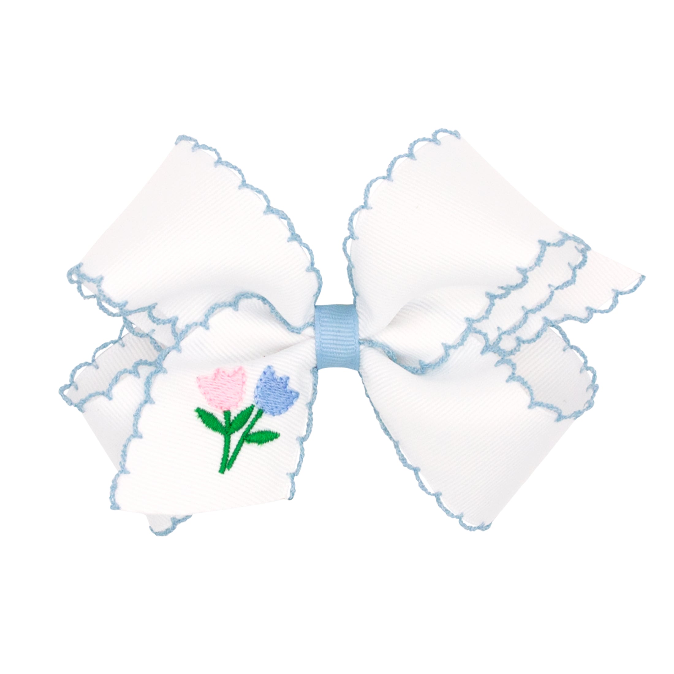 Moonstitch Embroidered Easter Bow - King