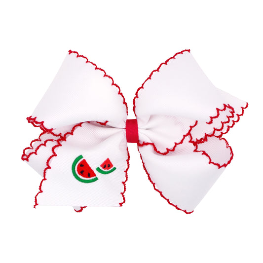 Moonstitch Embroidered Sweet Bow - King
