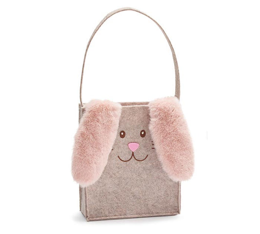 Natural Felt Bunny Bag