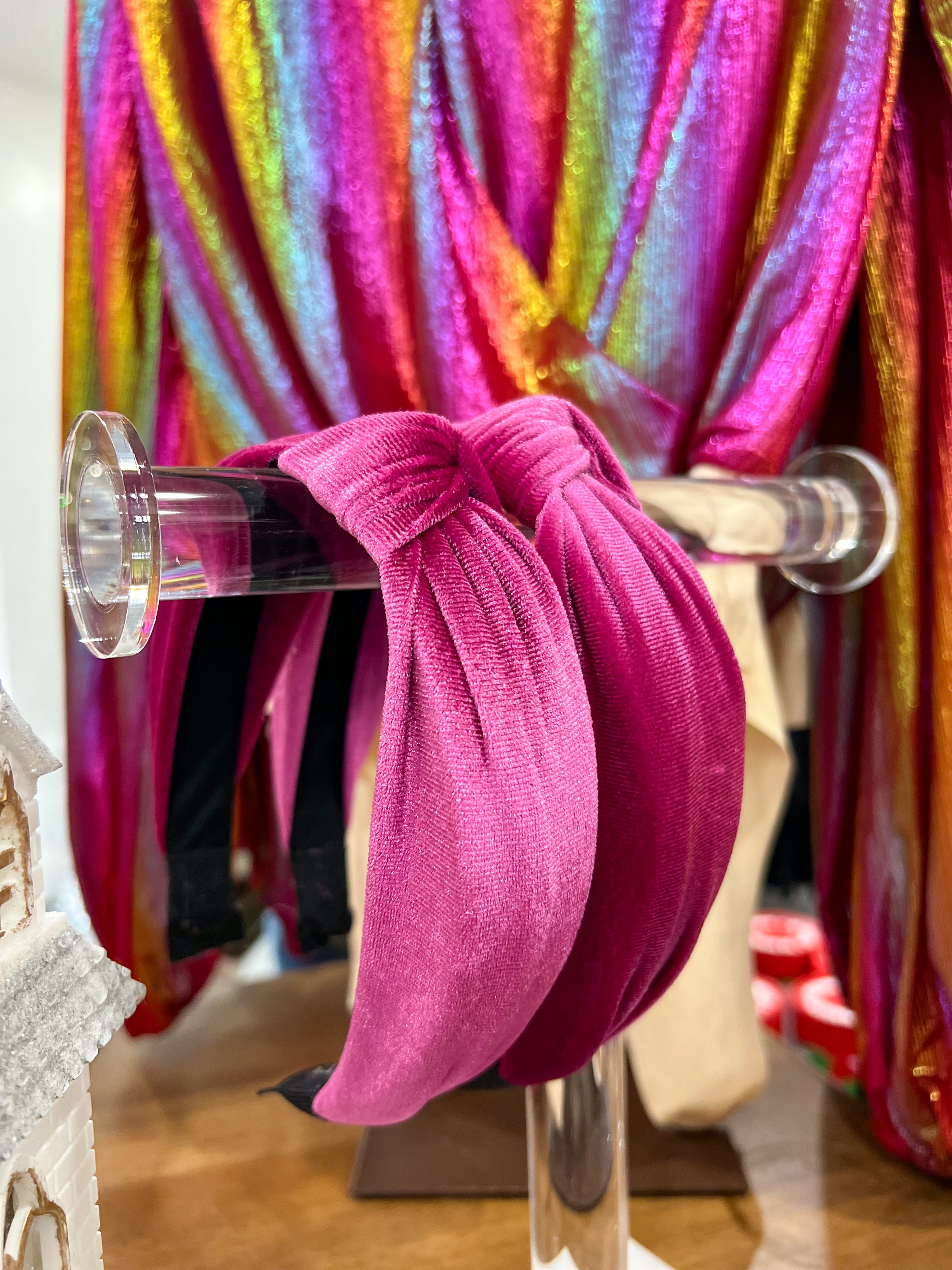 Velvet Orchid Headband
