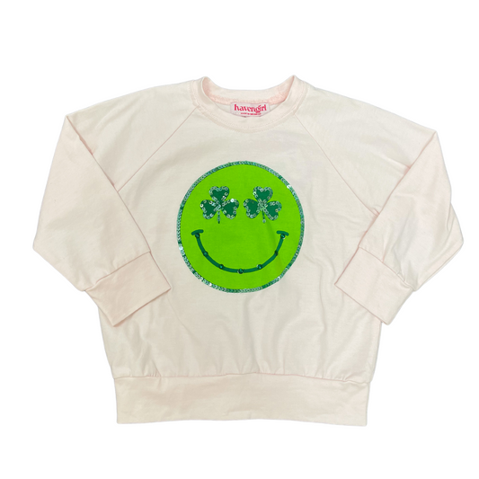 Smiley Clover Sweatshirt