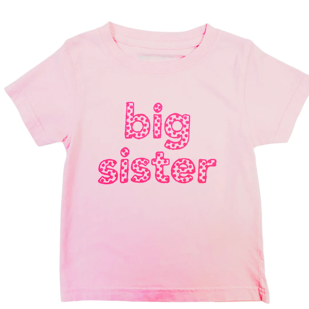 Big Sister Tee - Pink